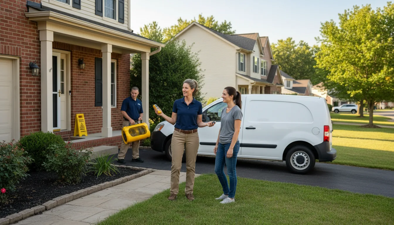 Water restoration image for Home Water Damage Repair in Monument, KS